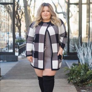 Houndstooth Cardigan